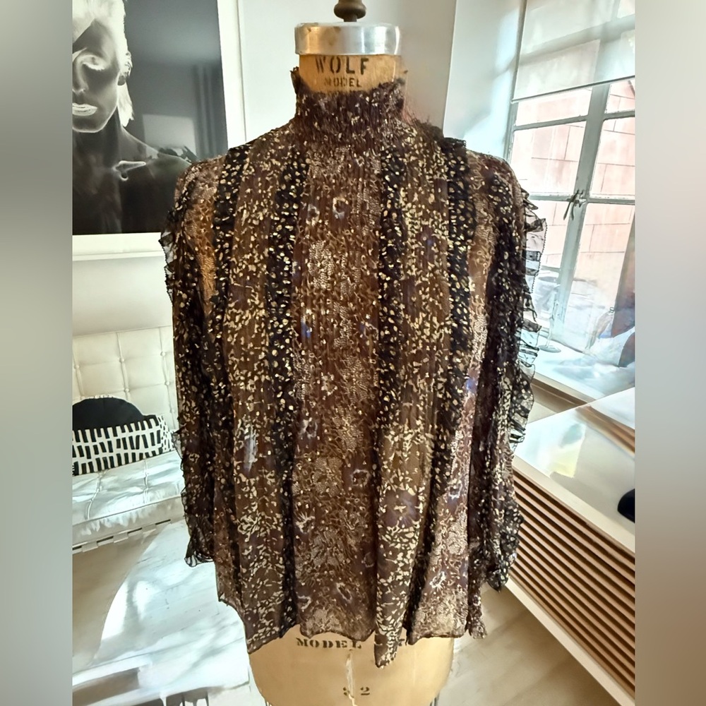 Ulla Johnson silk blouse size 4